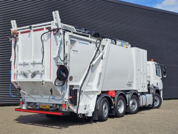 DAF CF 410 8X2/6 FAUN / BEKKER LAGRAM 16m3 / WAS INSTALLATIE